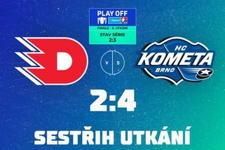 SESTŘIH: Kometa v euforii! Přečkala drtivý závěr domácího Dynama a jediná výhra ji dělí od titulu - Sport.cz